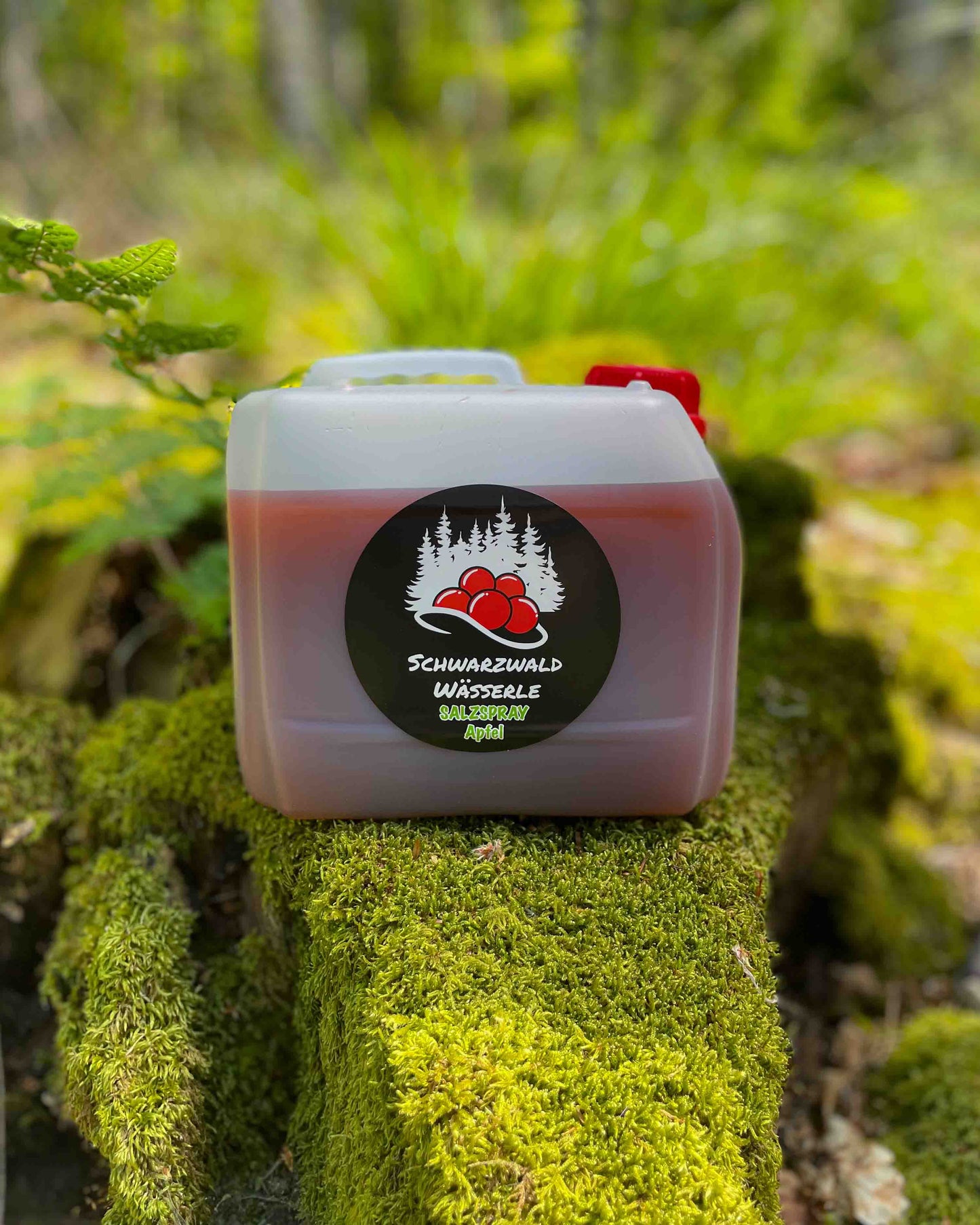 Nachfüllpack - Salzspray Apfel - Schwarzwild, Rehwild, Rotwild und Damwild Wildlockmittel