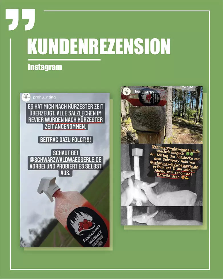 Nachfüllpack - Salzspray Apfel - Schwarzwild, Rehwild, Rotwild und Damwild Wildlockmittel