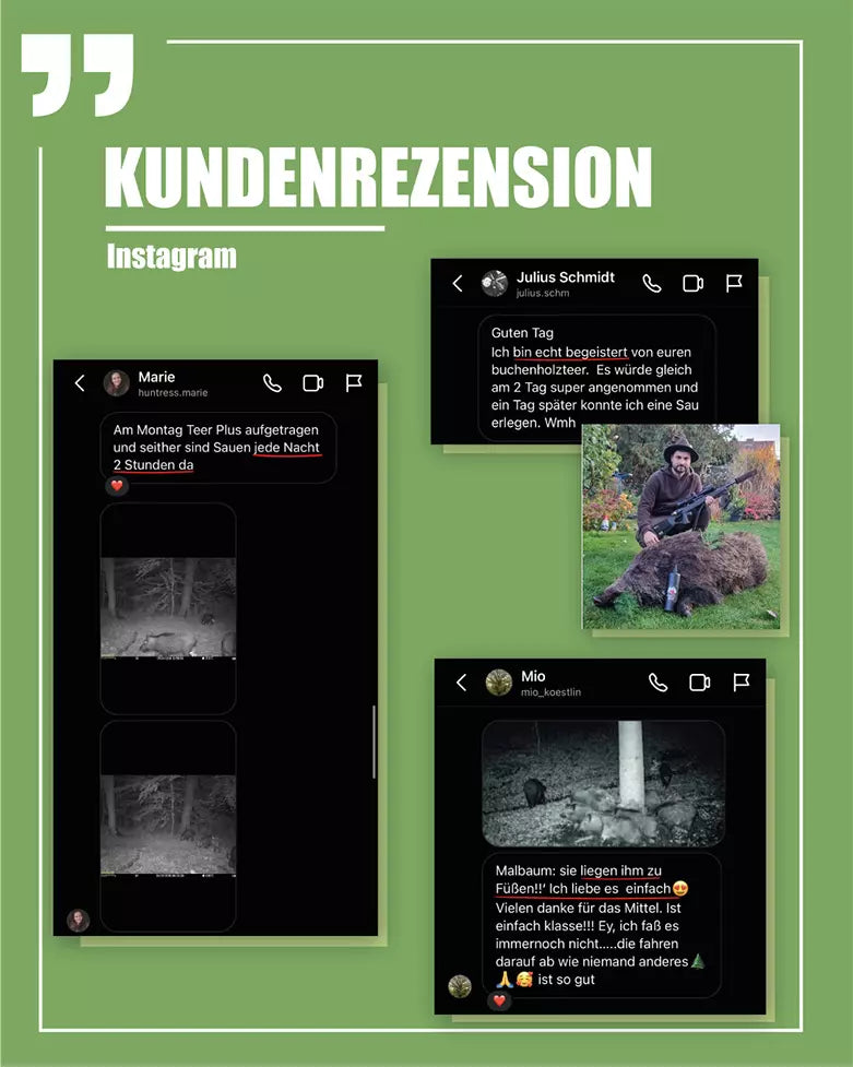 Teer-Plus Wildlockmittel - Schwarzwild