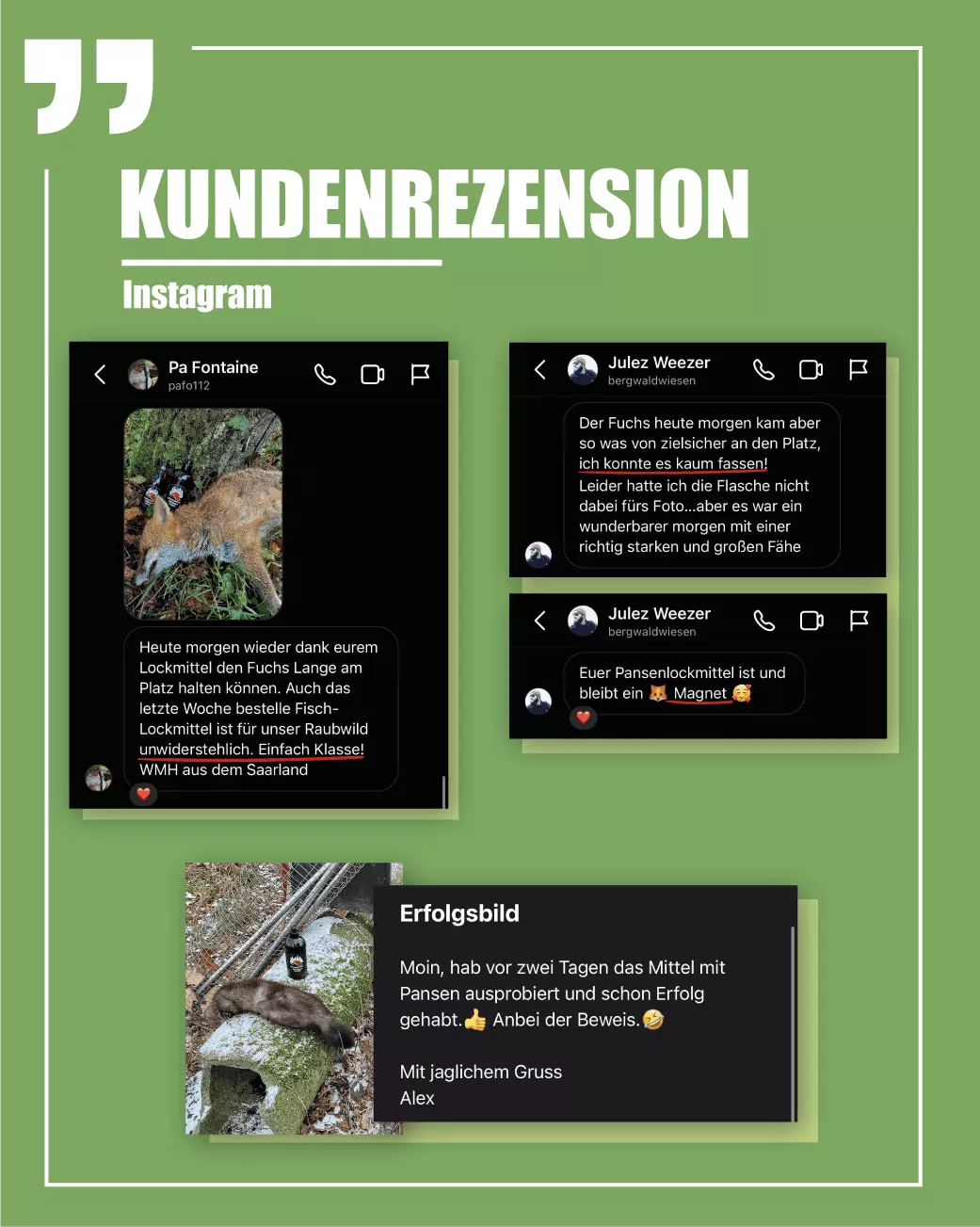 Pansen Lockmittel - Schwarzwild und Raubwild